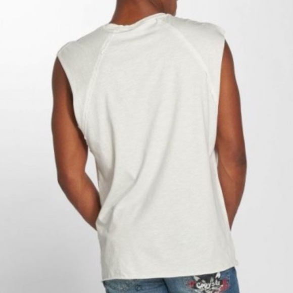 ONLY  & SONS sleeveless WHITE TANK - S - Picture 3 of 11